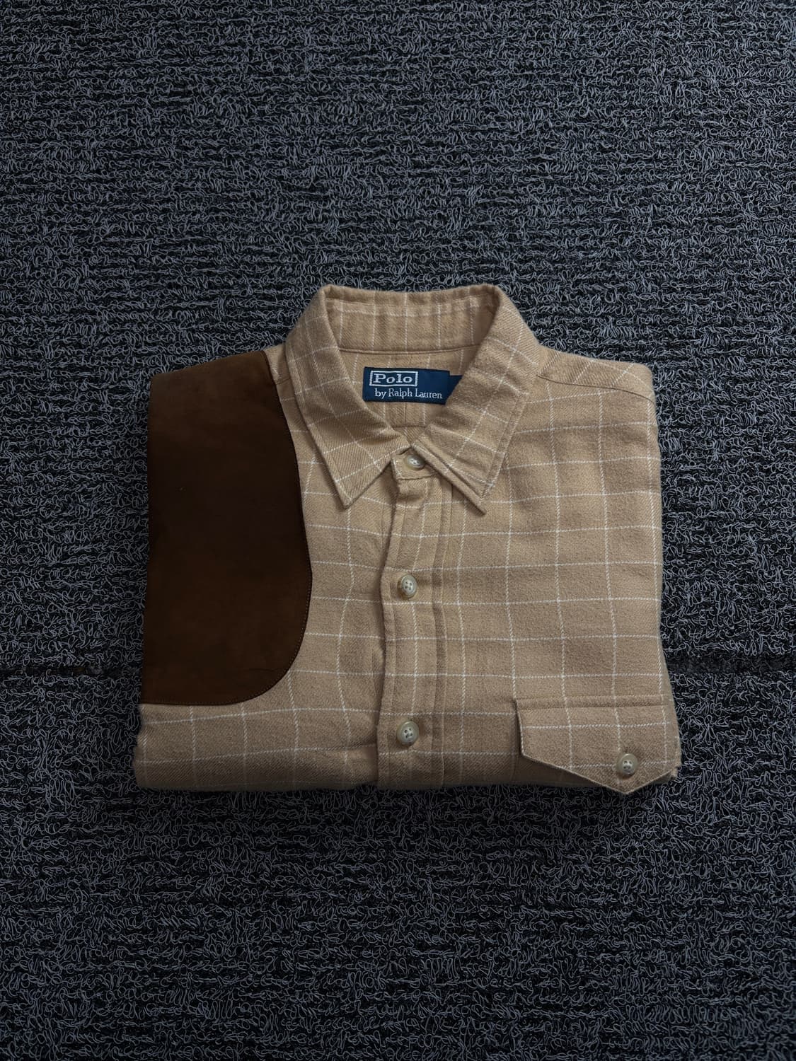 폴로 랄프로렌 아메카지 숄더 패치 패턴 워크 셔츠 1560 상품이미지1