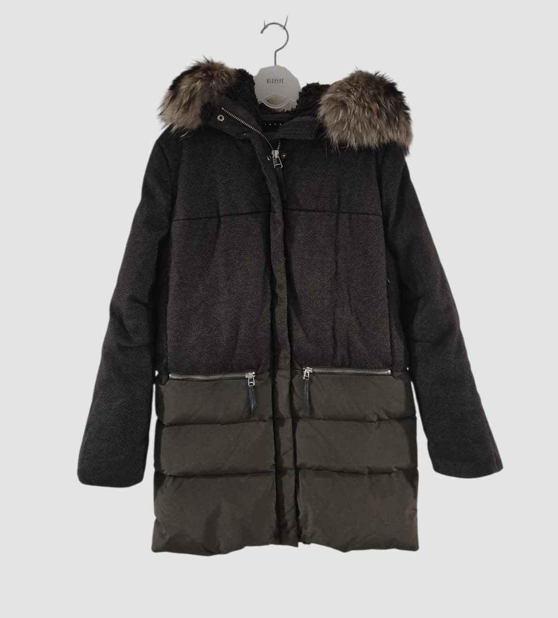 [66]시슬리 여자 오리털패딩 상품이미지1