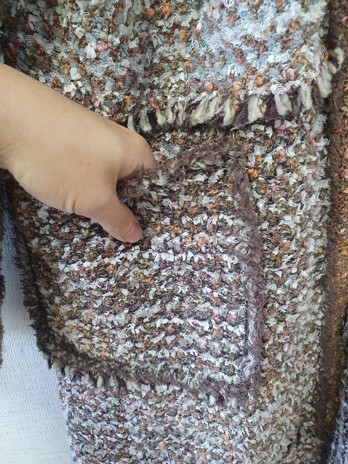 한섬 시스템 롱니트코트 상품이미지5