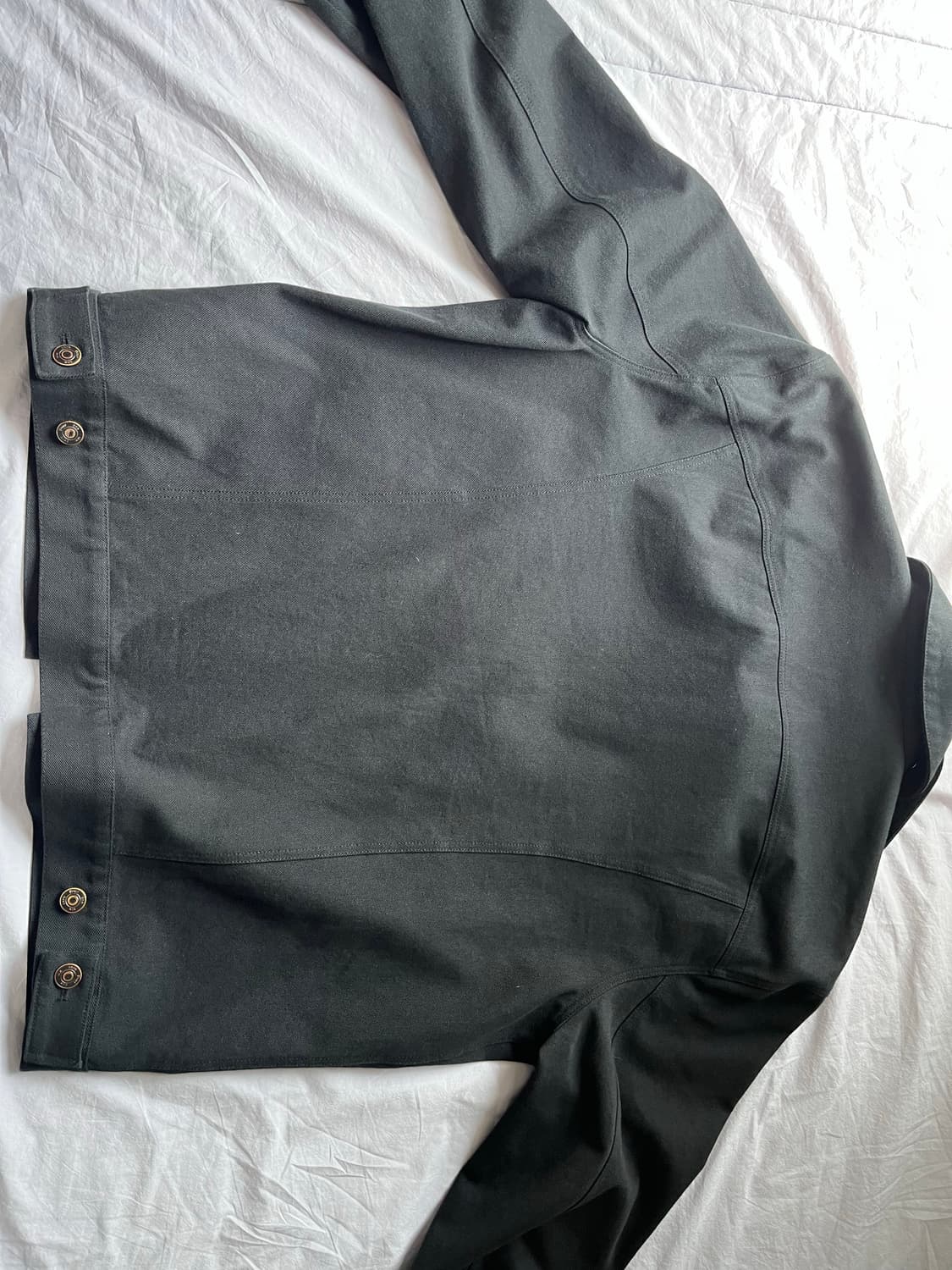 4160 panel collar jacket (black) 상품이미지5