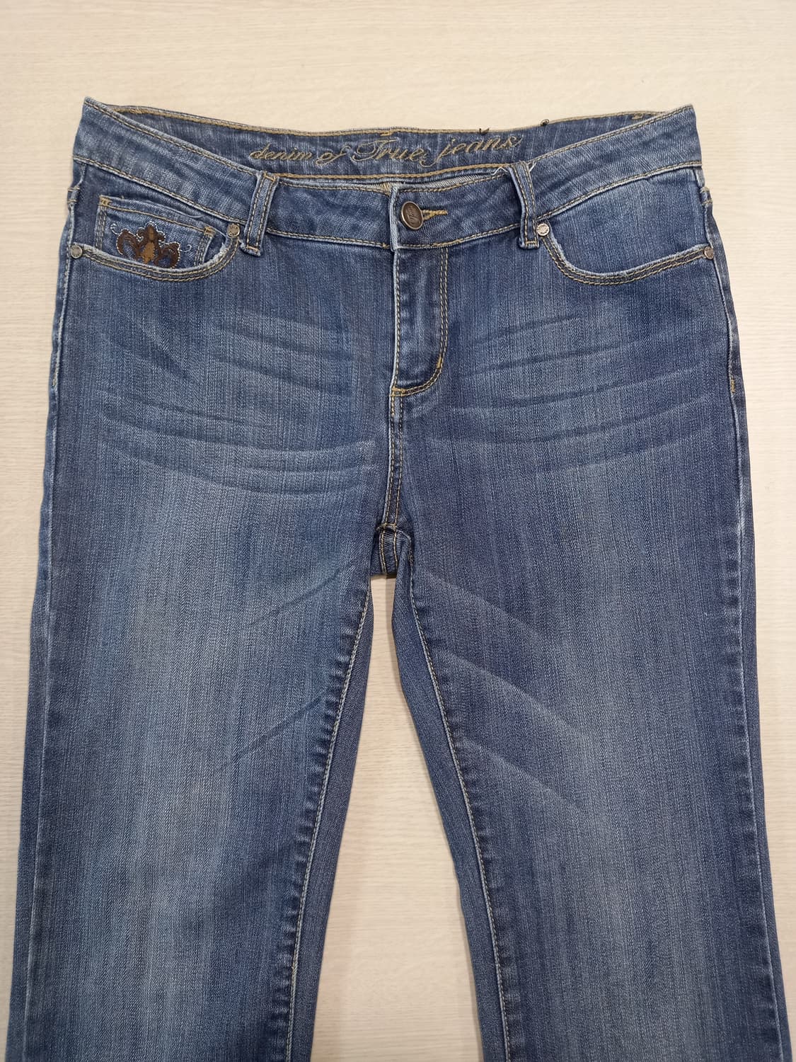 28 True Jeans 워싱 스판 부츠컷 28-868 상품이미지3
