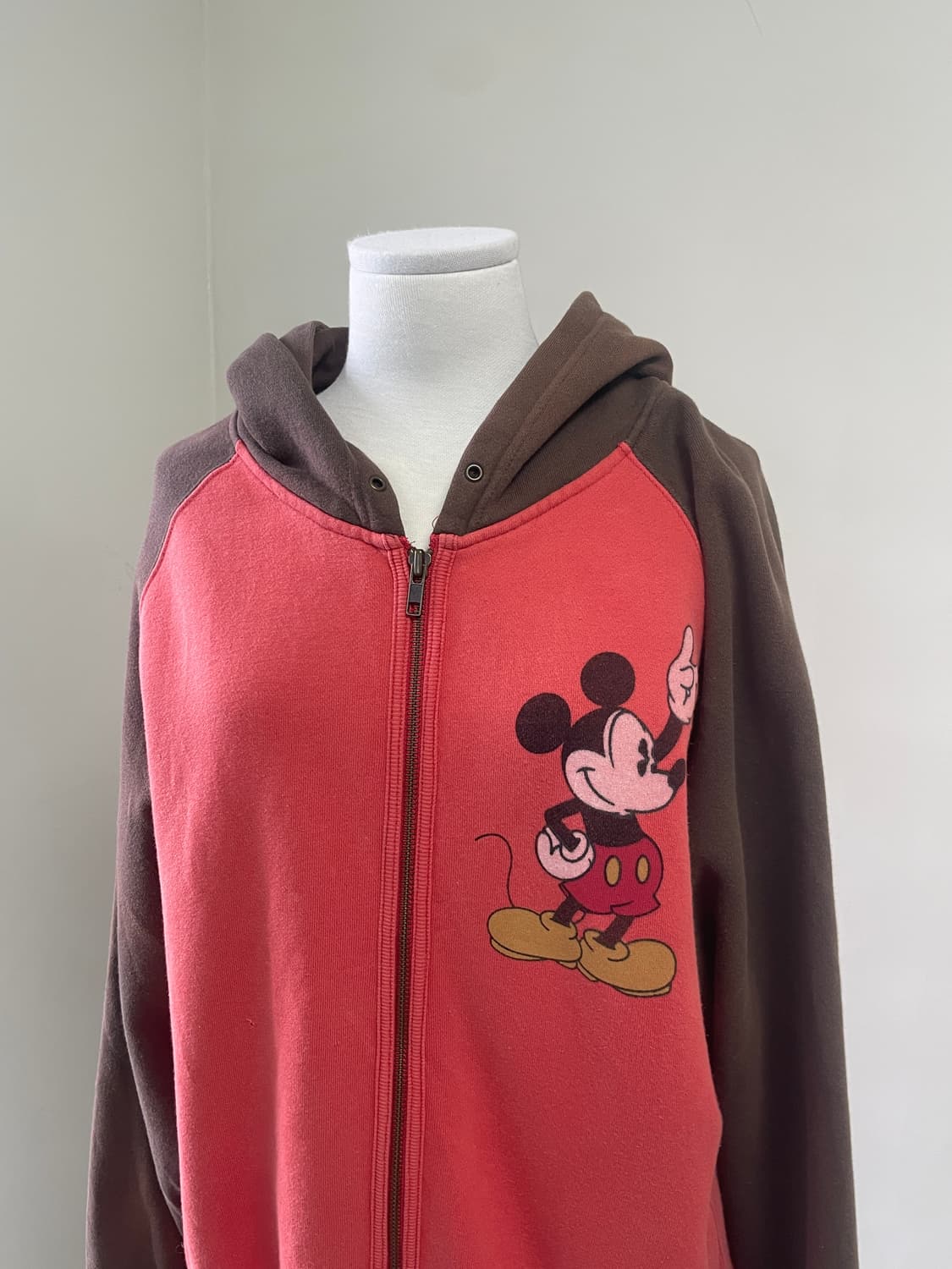 디즈니 미키마우스 프린팅 썬 페이딩 후드집업  J04154 상품이미지9