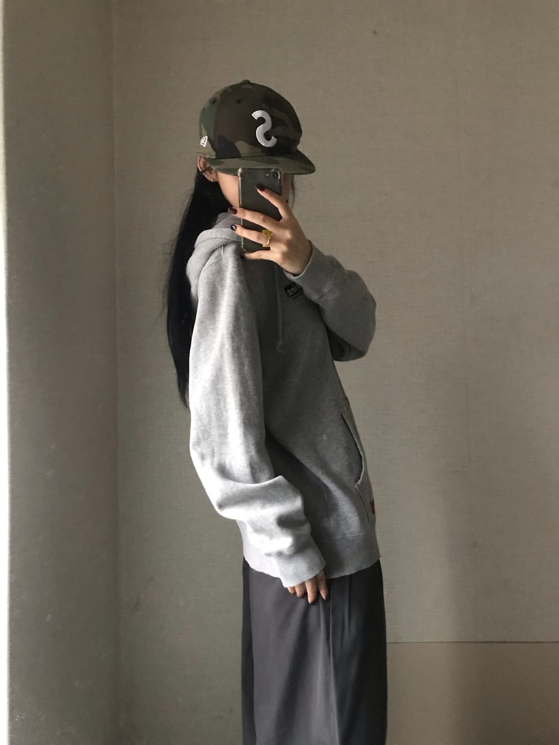 디키즈 그레이 후드집업 상품이미지2