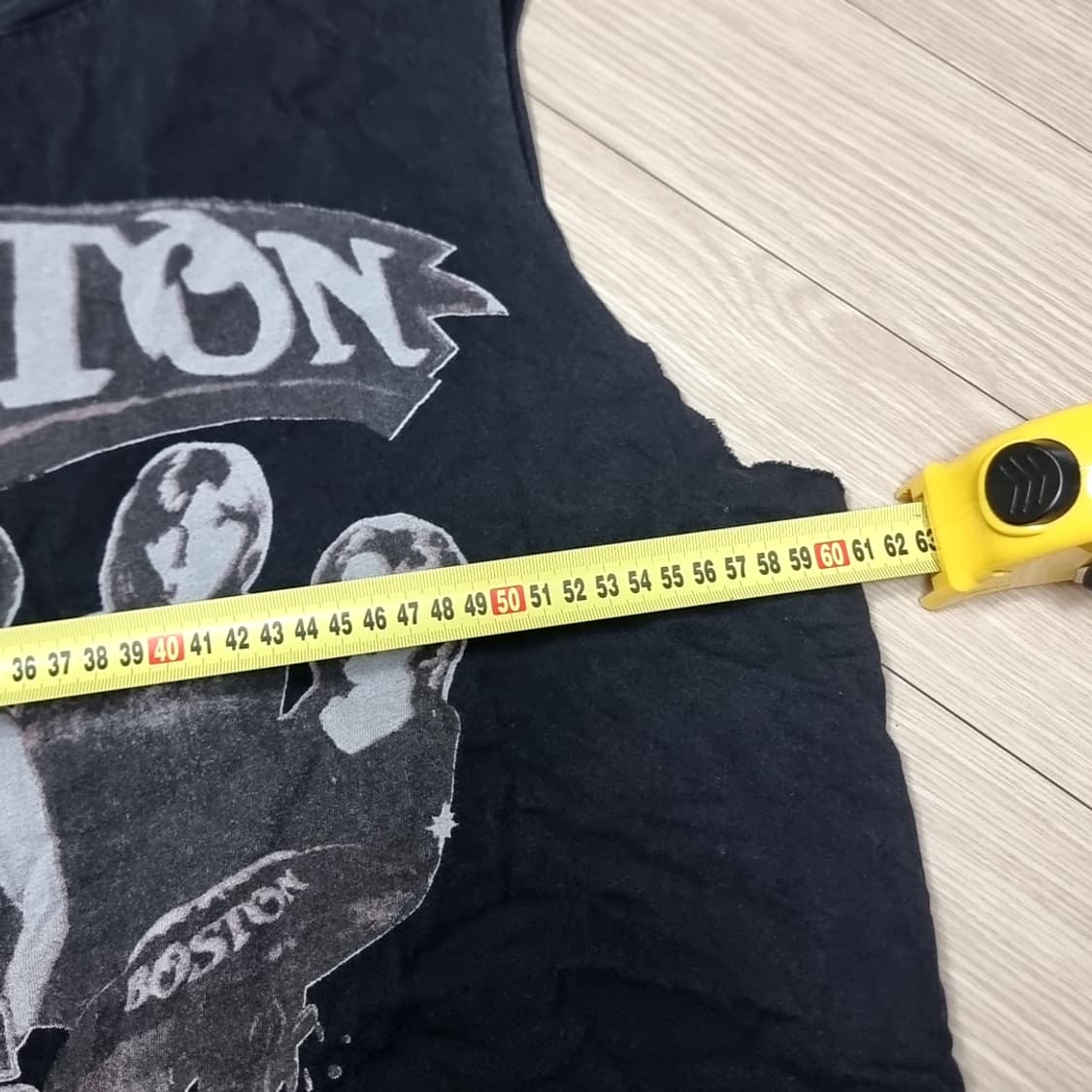 BOSTON 밴드 나시 티셔츠 블랙(free) 상품이미지8