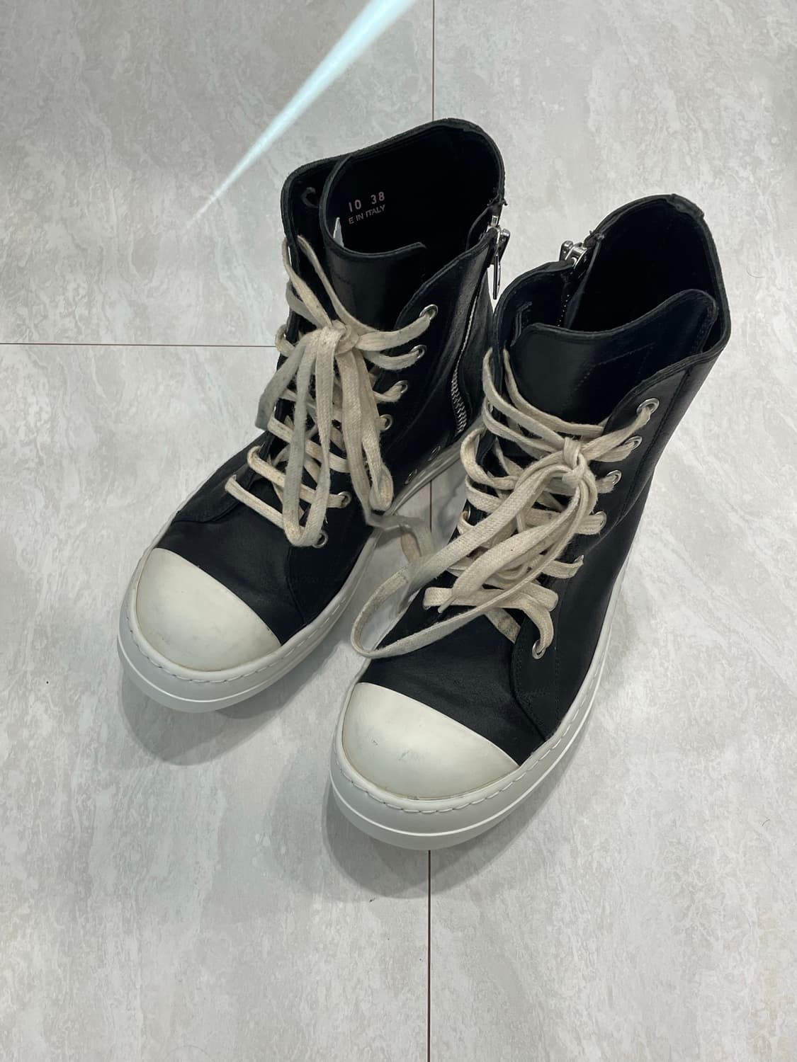 2010’s 릭 오웬스 라몬즈 하이 38 (240 유일매물) 상품이미지1