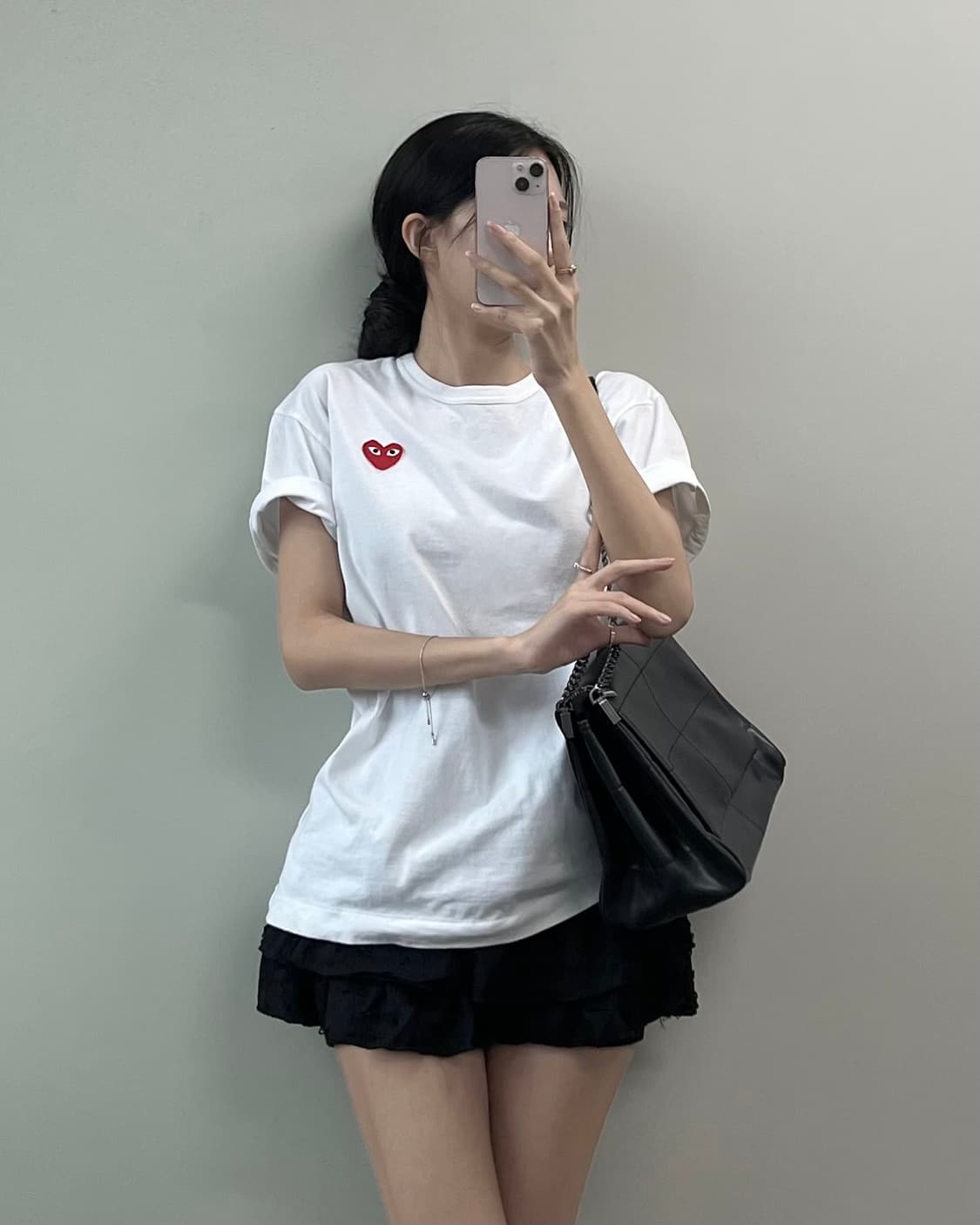 꼼데가르송 반팔티 상품이미지2