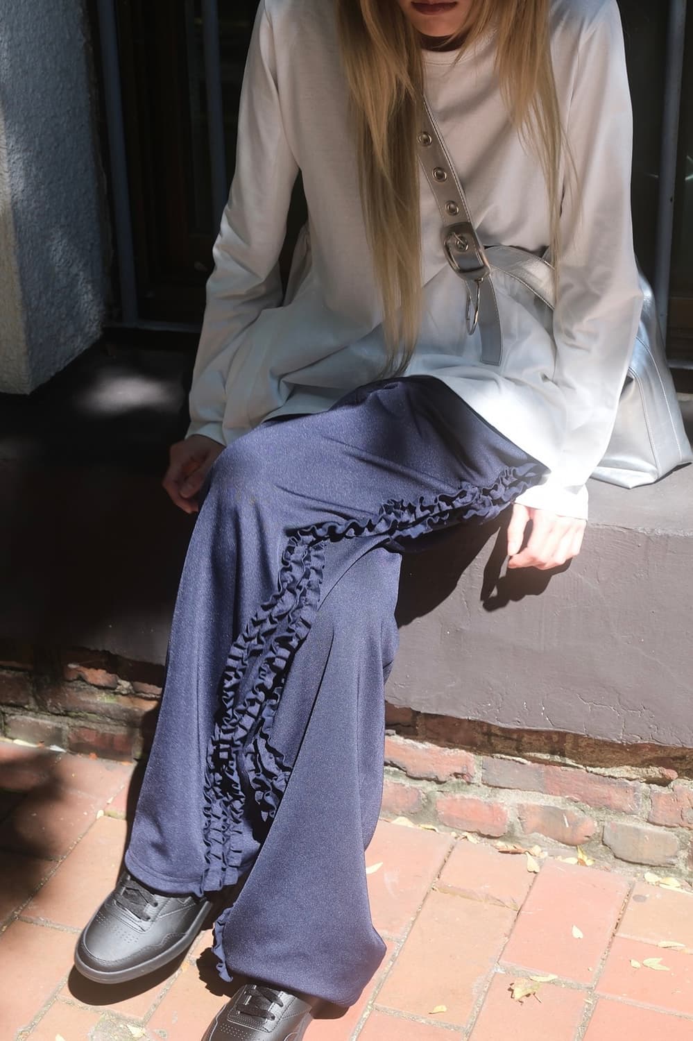 생긴스튜디오 러플 트럭 팬츠 상품이미지2