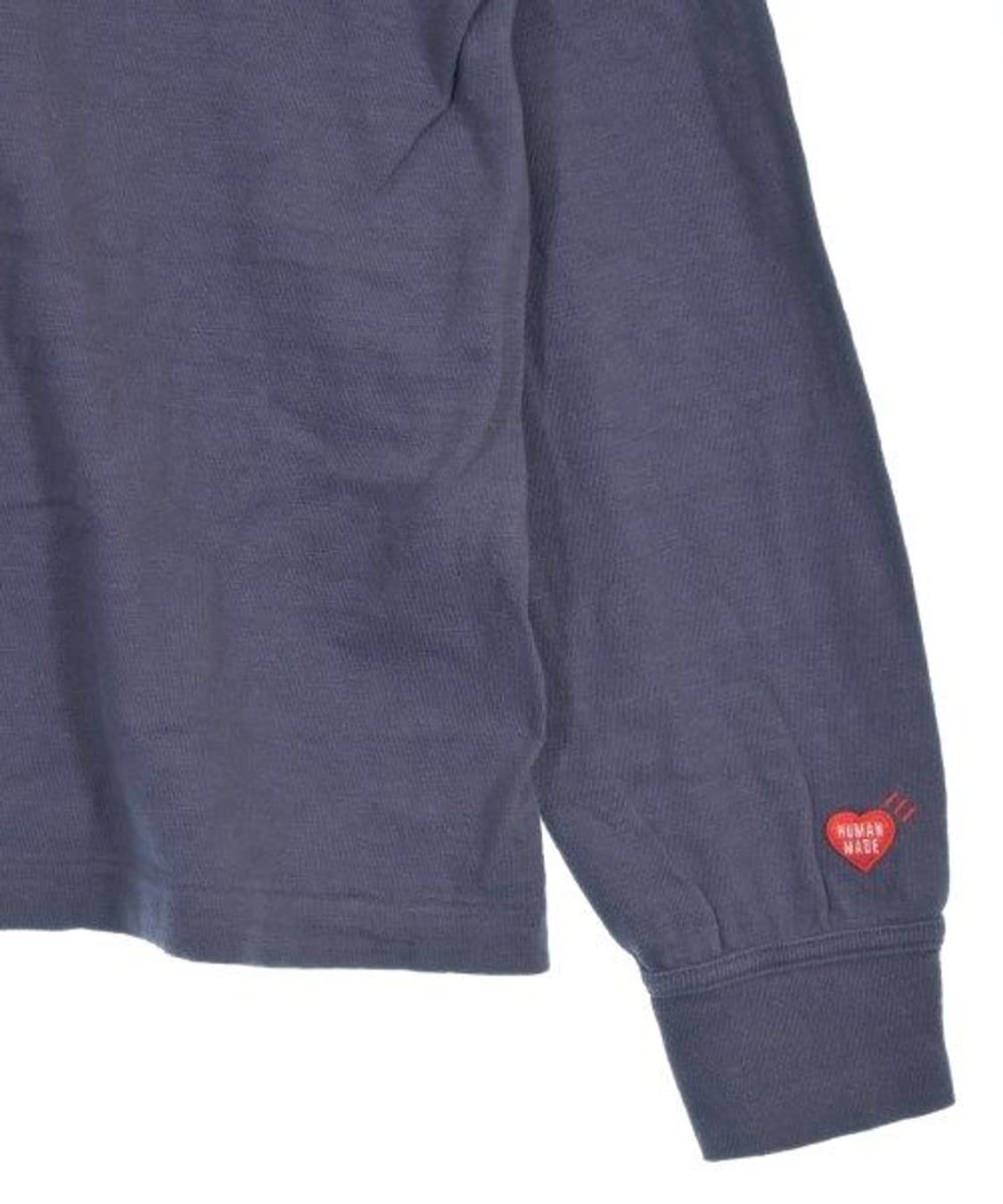 휴먼 메이드 그래픽 롱슬리브 티셔츠 네이비 상품이미지4