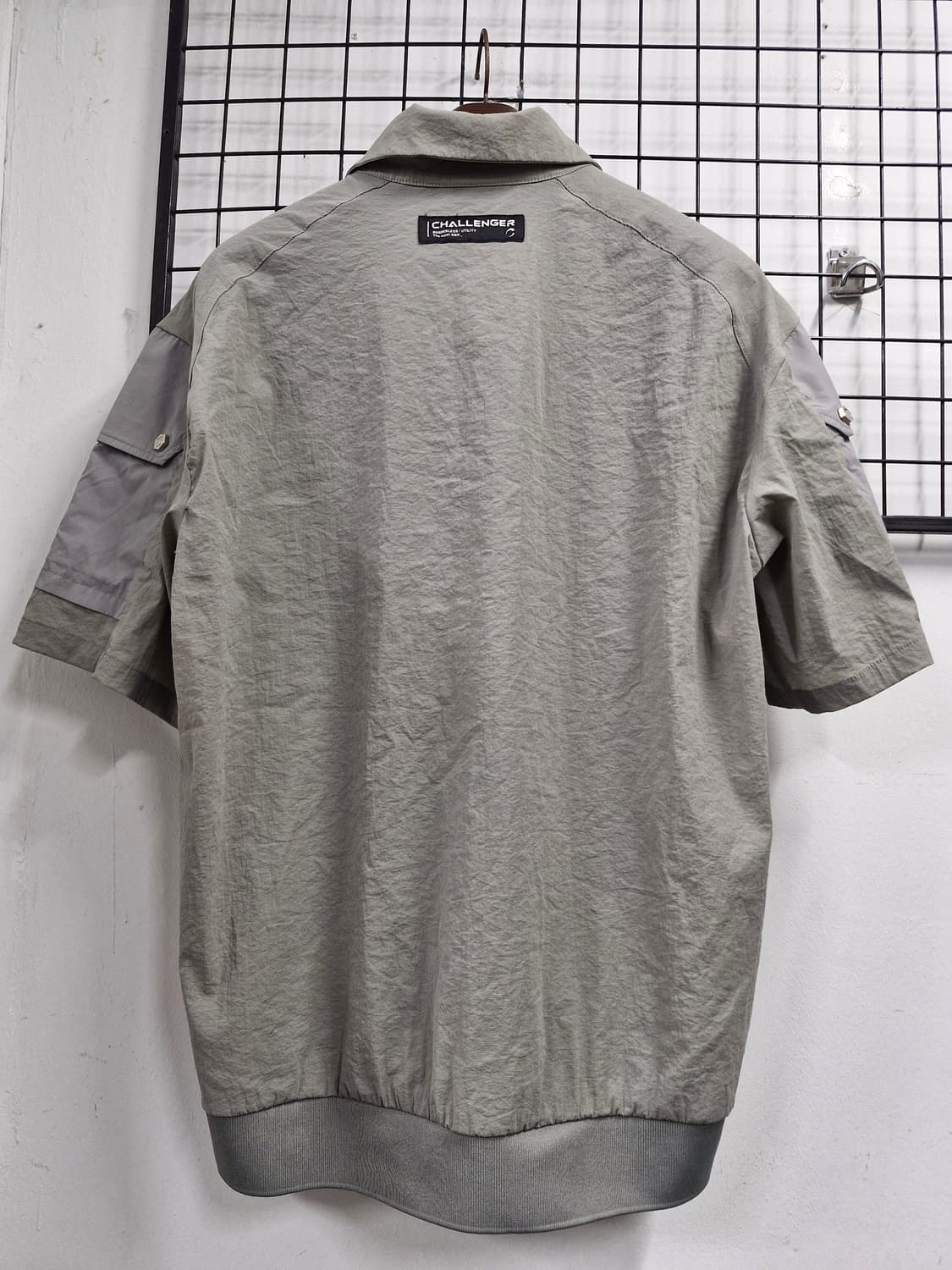 100L CHALLENGER 에어쿨 냉감 반팔 카라 우븐탑 상품이미지5