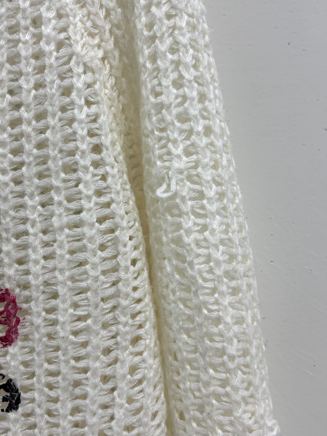 빈티지 아이보리 키치 니트 상품이미지7