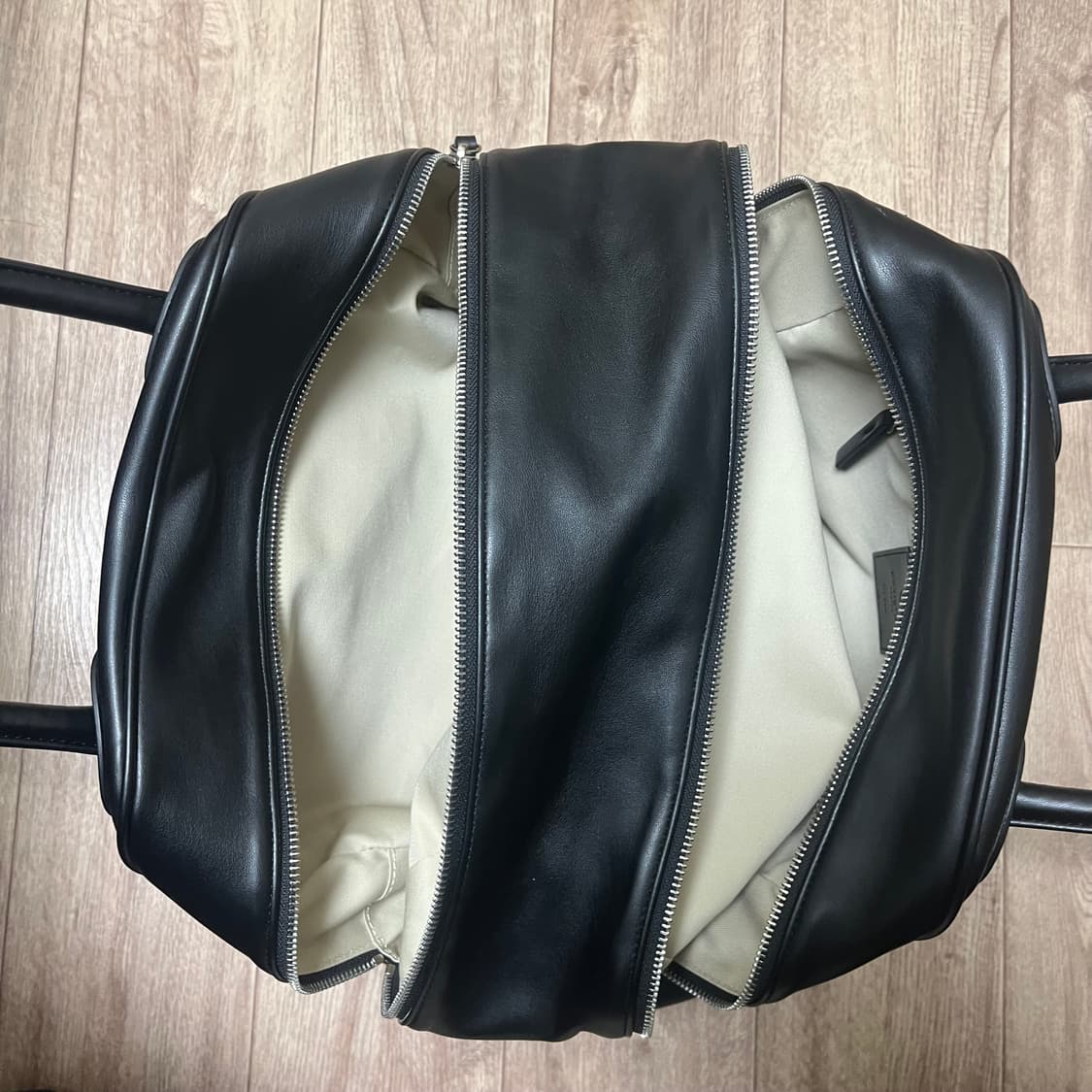 크리스틴프로젝트 투지퍼백 블랙 상품이미지3