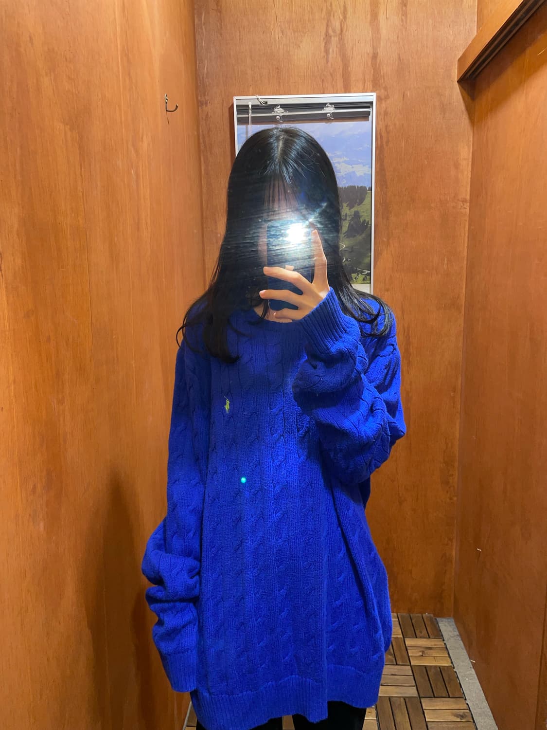 (L) POLO 폴로 랄프로렌 케이블 니트  상품이미지1