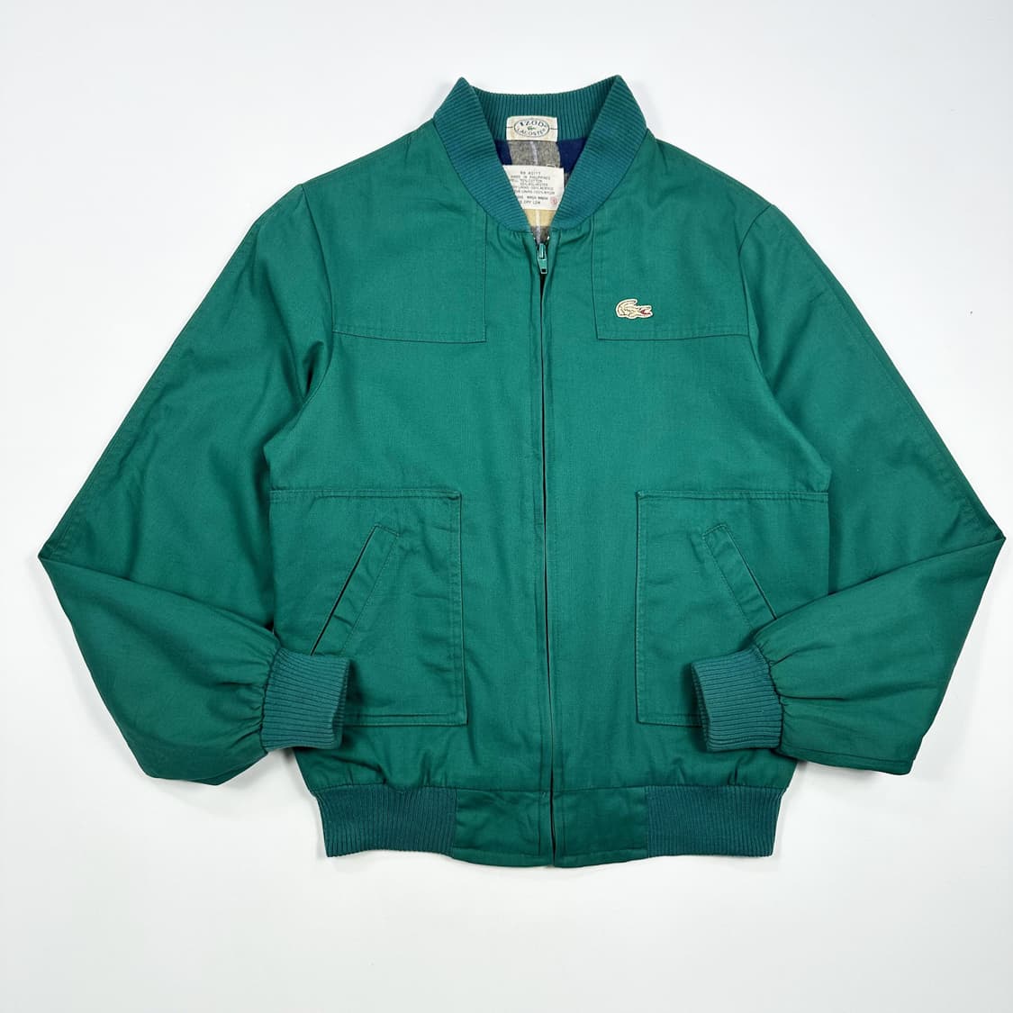 라코스테 올드 아카이브 여성 미니멀 블루종 여성S 상품이미지1