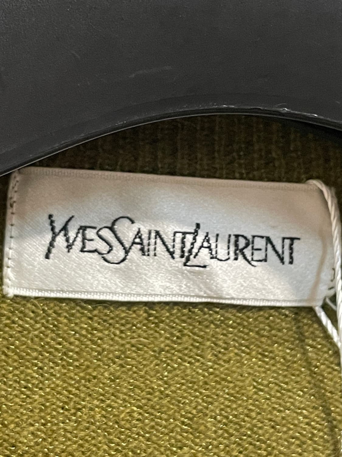 입생로랑 아가일 니트 가디건 상품이미지4