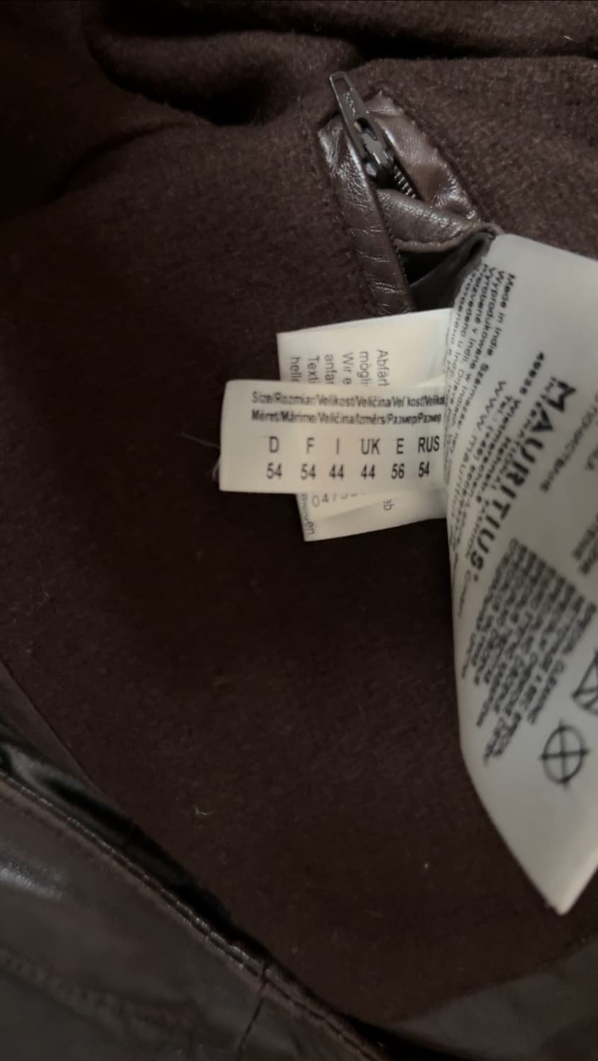 독일 빈티지 밀리터리 브라운 레더 상품이미지3