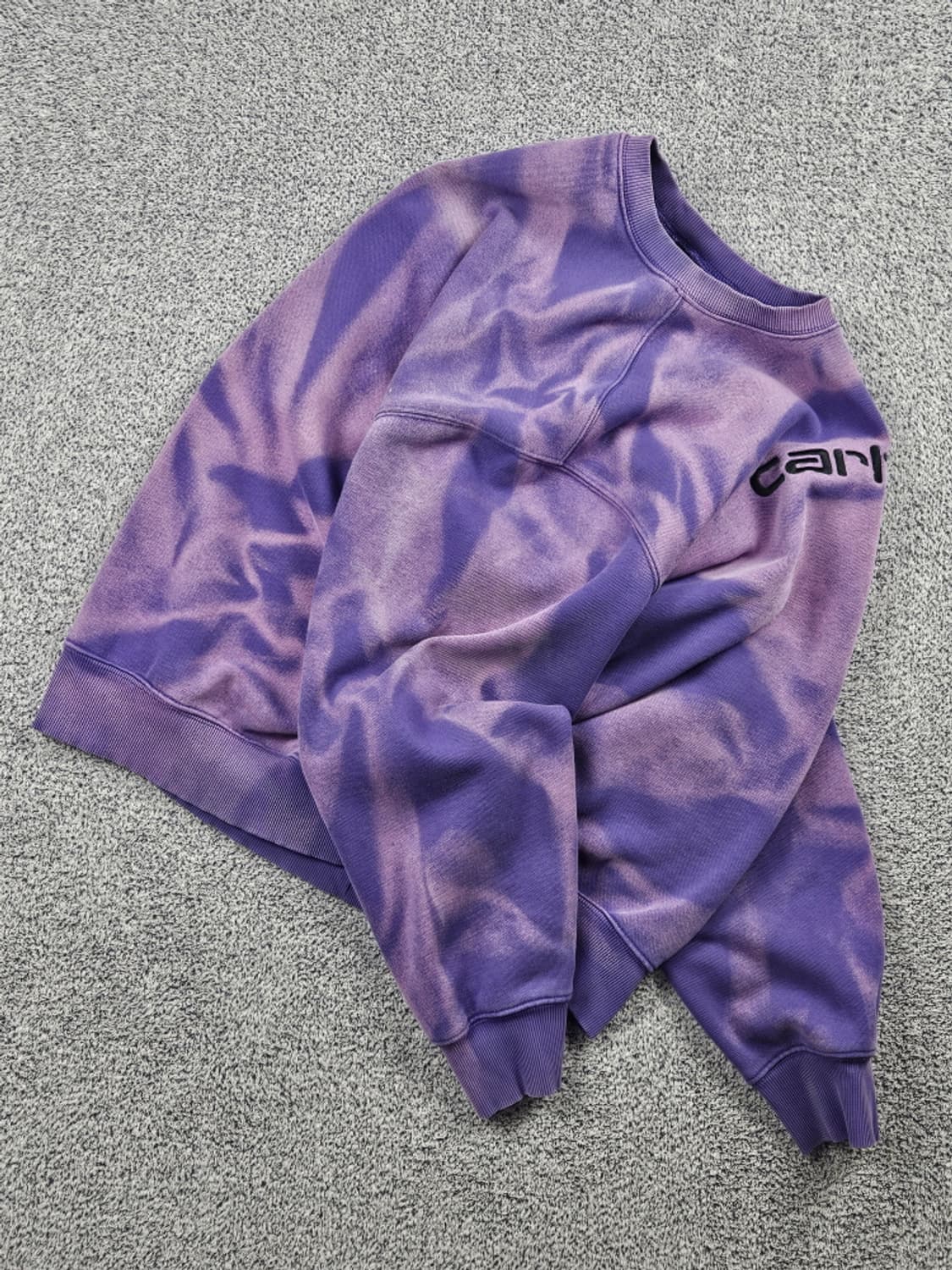 칼하트 빅로고 다잉 워시드 커스텀 맨투맨 ( XL ) / 10140 상품이미지4