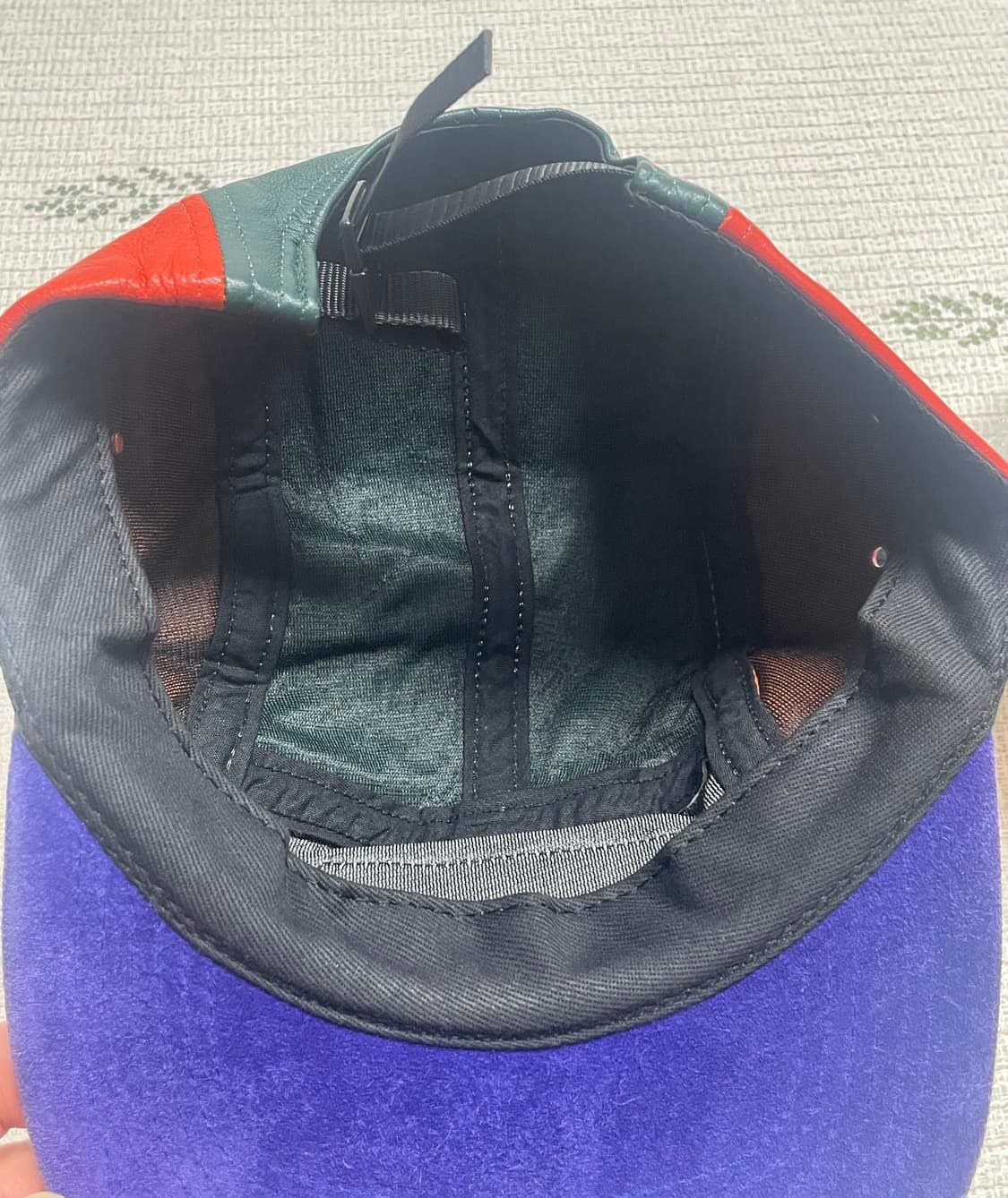 슈프림 레더 캠프캡 상품이미지4