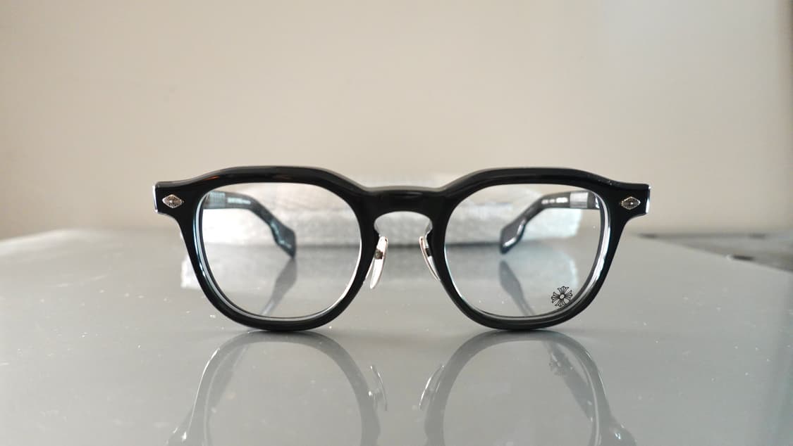 크롬하츠 처프처프, 첩첩A아시안핏 블랙/실버 안경 상품이미지1