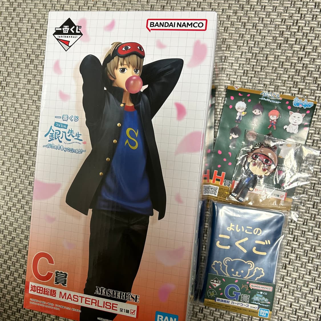 은혼 삼젯 쿠지 C상 소고 피규어+스트랩+케이스 상품이미지2