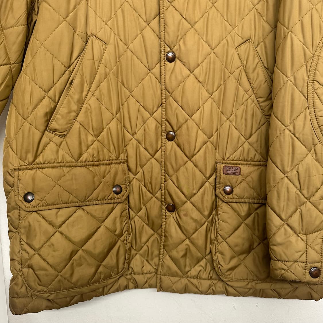 00‘s 폴로 패디드 퀼팅 자켓 상품이미지7