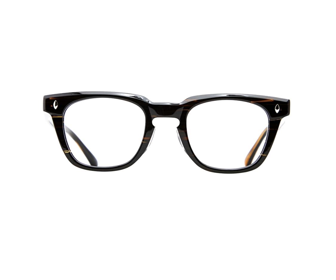 48사이즈 다크브라운 마호가니 아세테이트 안경 상품이미지3