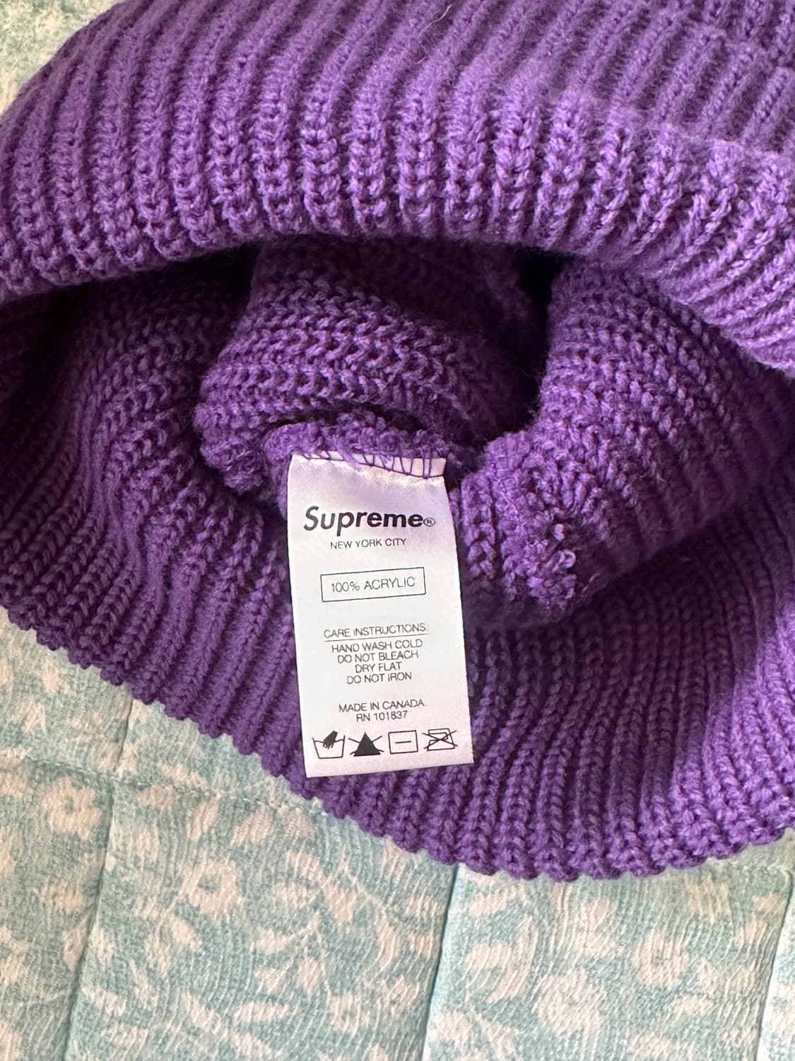 슈프림 비니 퍼플 상품이미지3