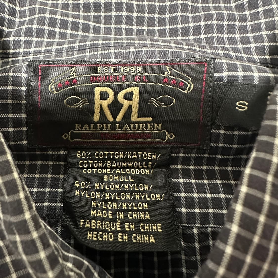 RRL check shirt 상품이미지3