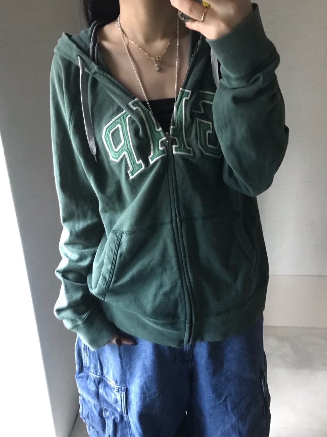 갭 그린 후드집업 상품이미지2