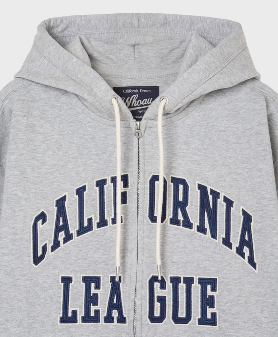 후아유 Signature Patch Hood Zip-up (아이보리) 상품이미지3