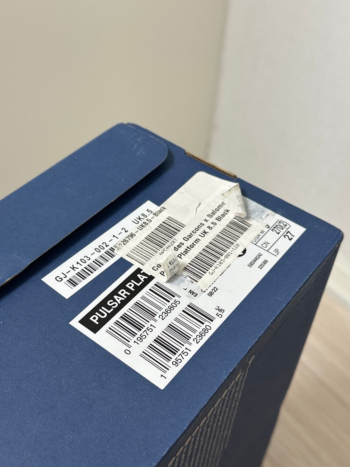 [270] 꼼데가르송 살로몬 펄사 블랙 상품이미지9