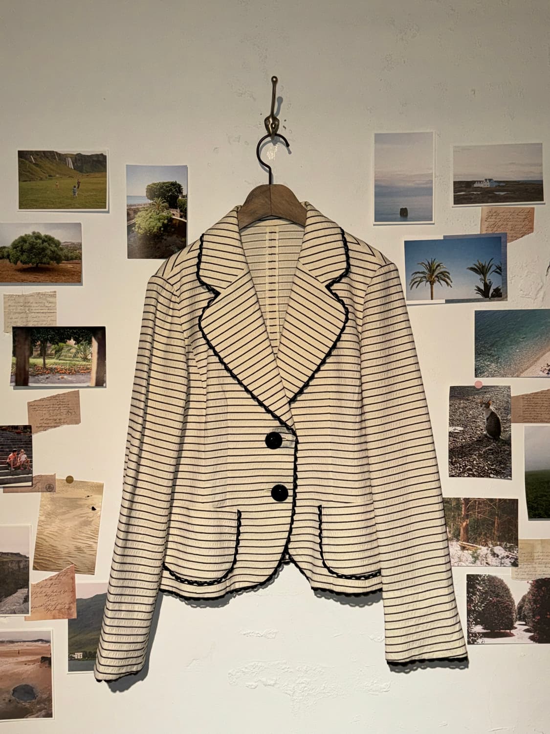 스트라이프 자켓 상품이미지1