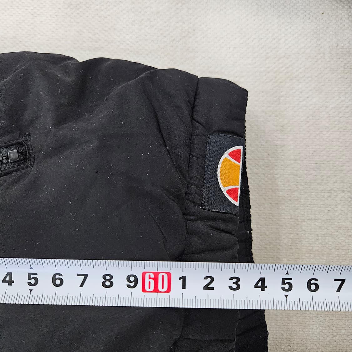 [95] 엘레쎄 블랙 푸퍼 패딩 자켓 0114YH1 상품이미지8