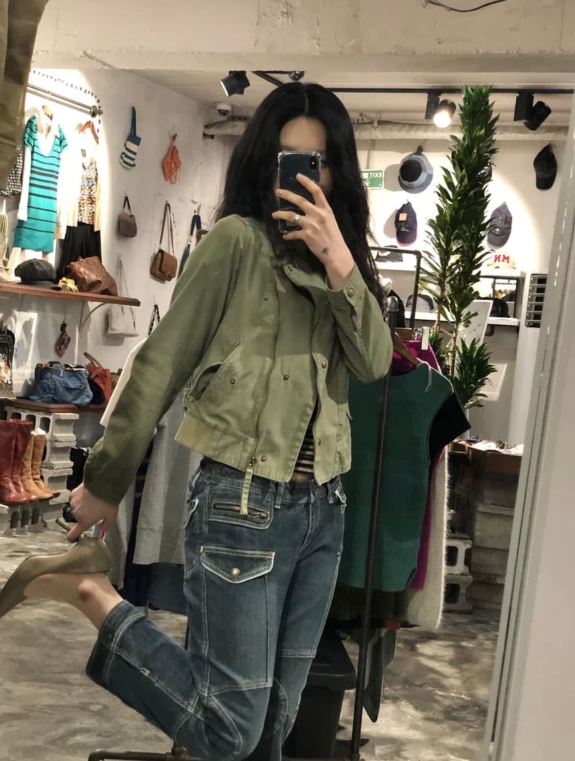 [1281]Beaucoup khaki jacket 상품이미지3