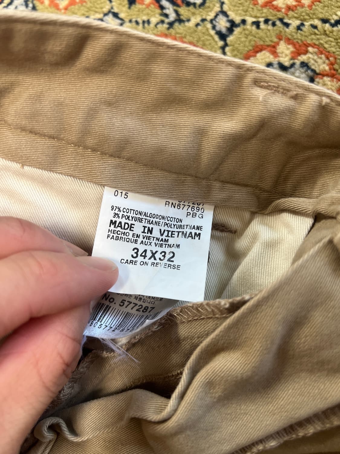 [34] 디키즈 워크 베이지 코튼 팬츠 상품이미지9