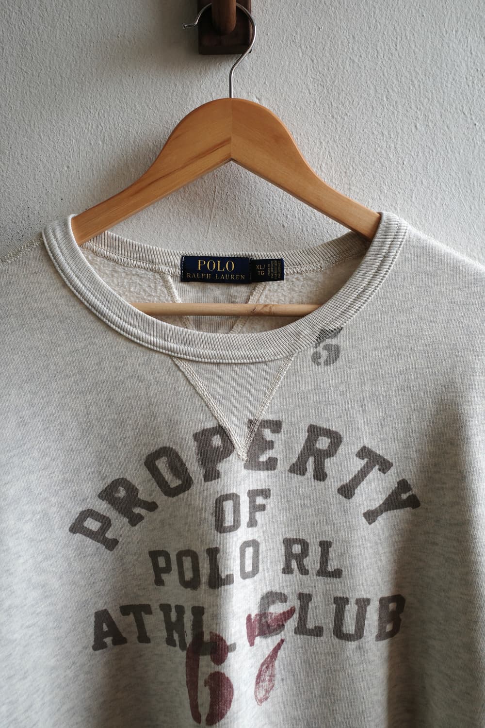 폴로 프린트 스웻셔츠 상품이미지3