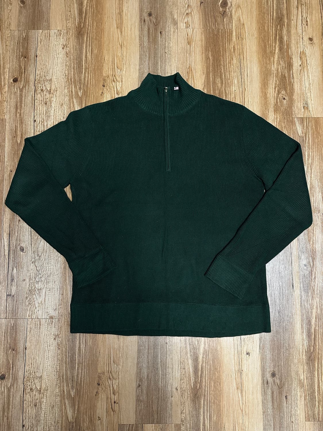 [XXL] 폴로 진스 쿼터 짚업 니트 상품이미지1