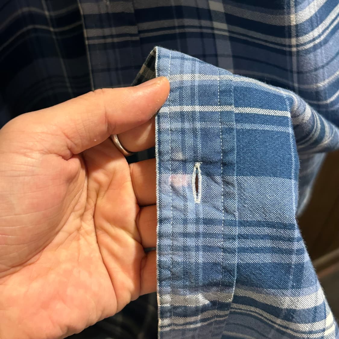 M) 폴로 랄프로렌 클래식핏 옥스포드 체크 셔츠 상품이미지8