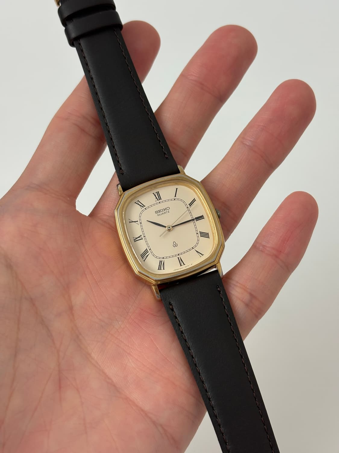 1980s Chariot Roman Gold Octagon Quartz 상품이미지1