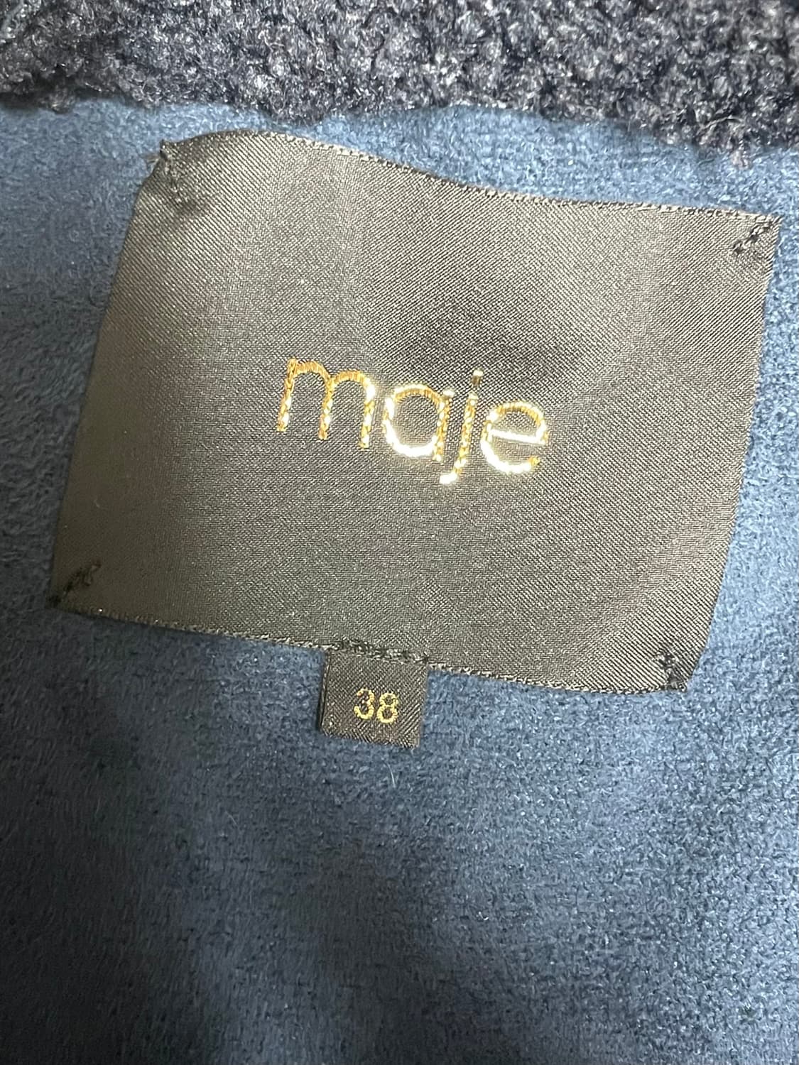 마쥬 네이비 더플 코트 상품이미지4