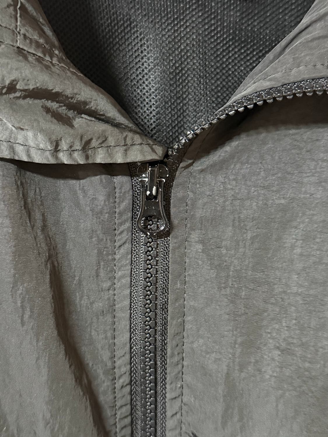 HDEX 블랙 나일론 바람막이 자켓 에어메쉬 2XL 오버핏 상품이미지6