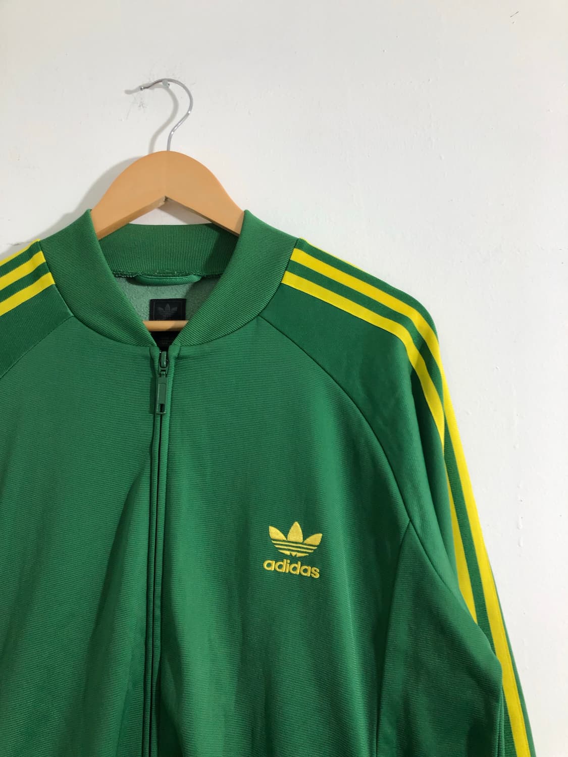 아디다스 그린 옐로 슈퍼스타 져지 100  상품이미지6