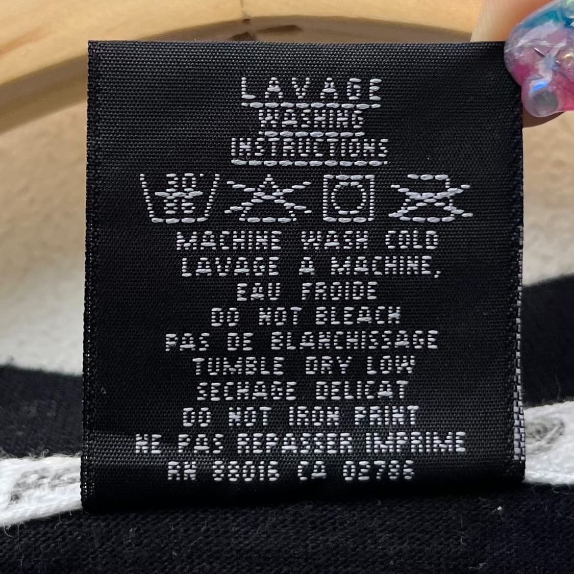 팰레 펠레 90s 올드 잉글리쉬 블랙 롱슬리브 상품이미지10