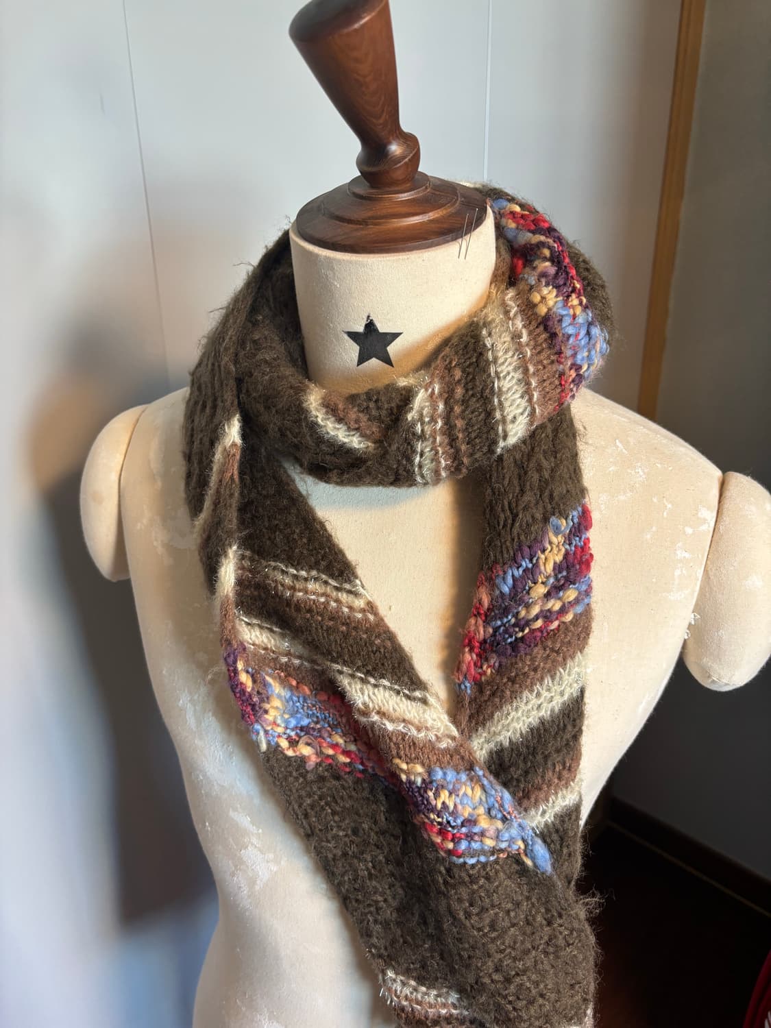 피조물 빈티지 목도리 상품이미지1