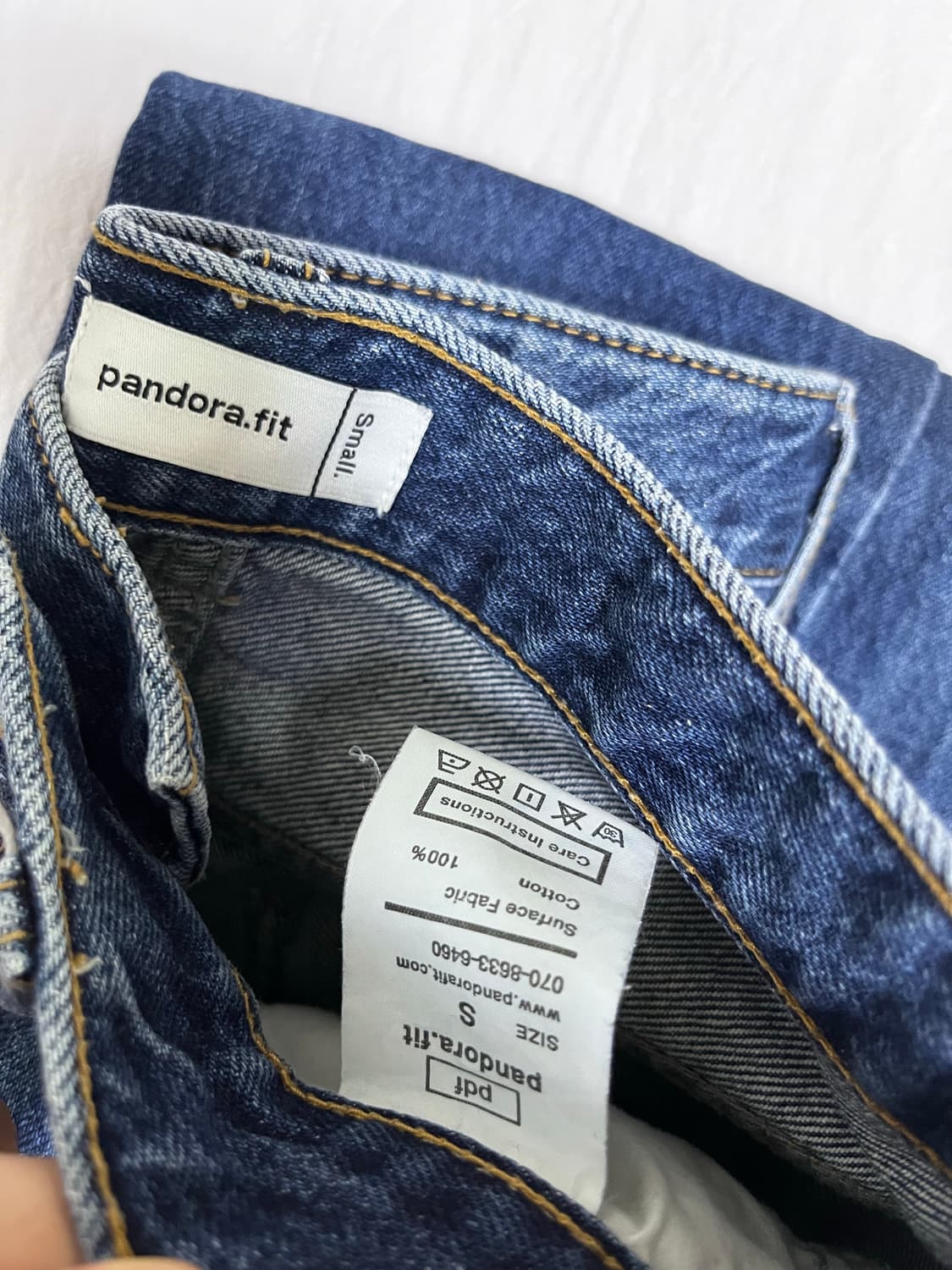 판도라핏 데님 청바지 3종 일괄 상품이미지7