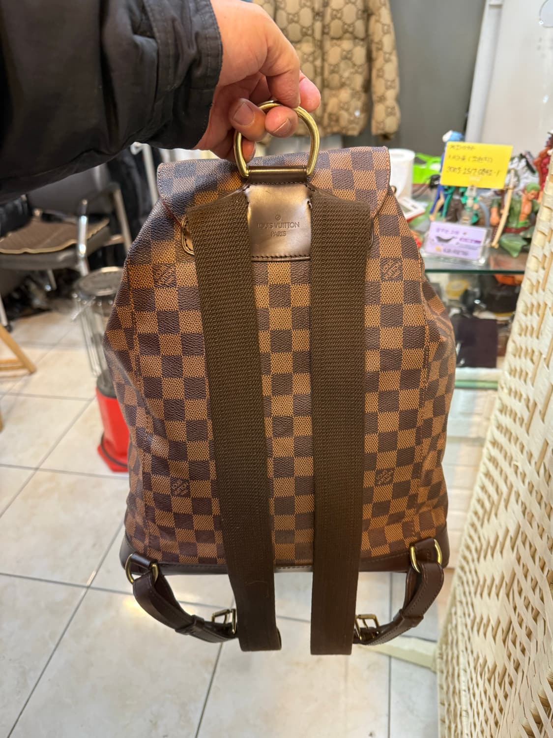 정품 루이비통 다미에 몽수리 MM 백팩 팝니다 상품이미지3