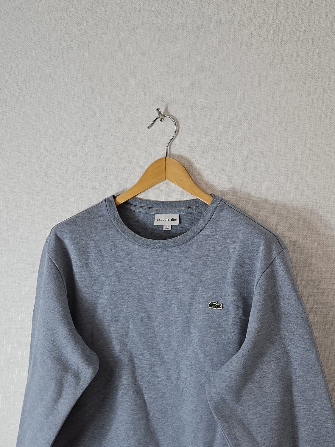 라코스테 로고 맨투맨 라운드넥 빅사이즈 115 상품이미지2