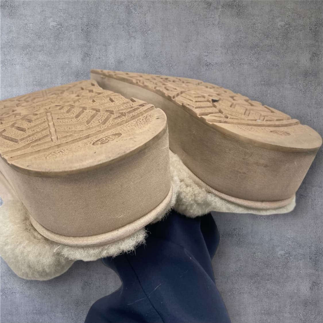 어그 UGG 라이트샌드 코케트 플랫폼 퍼 슬리퍼 EU38 상품이미지8