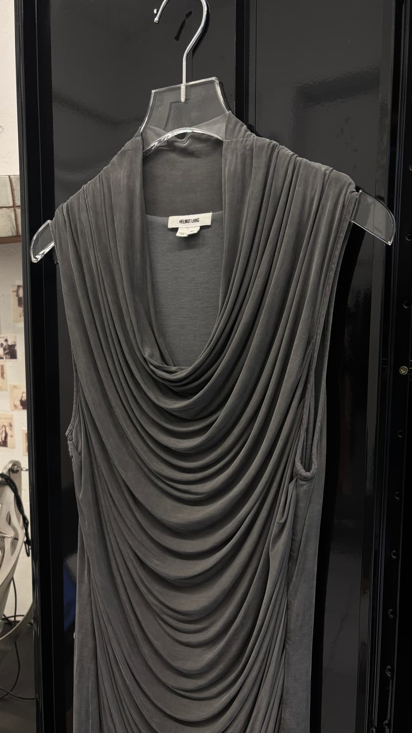 Helmut Lang Draped Sleeveless Dress 상품이미지4