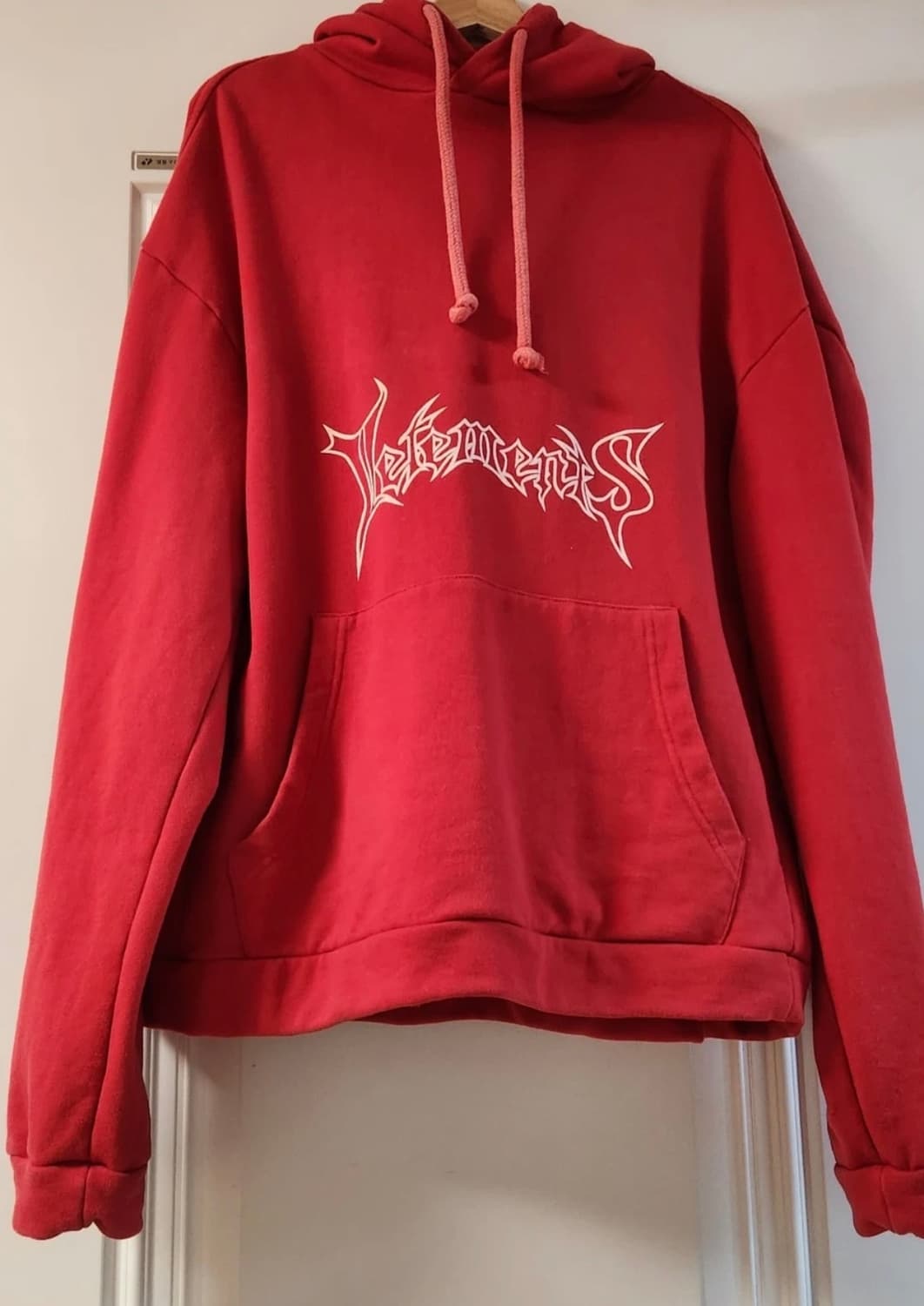 베트멍 메탈로고 남양주 후드 레드 xs 상품이미지1