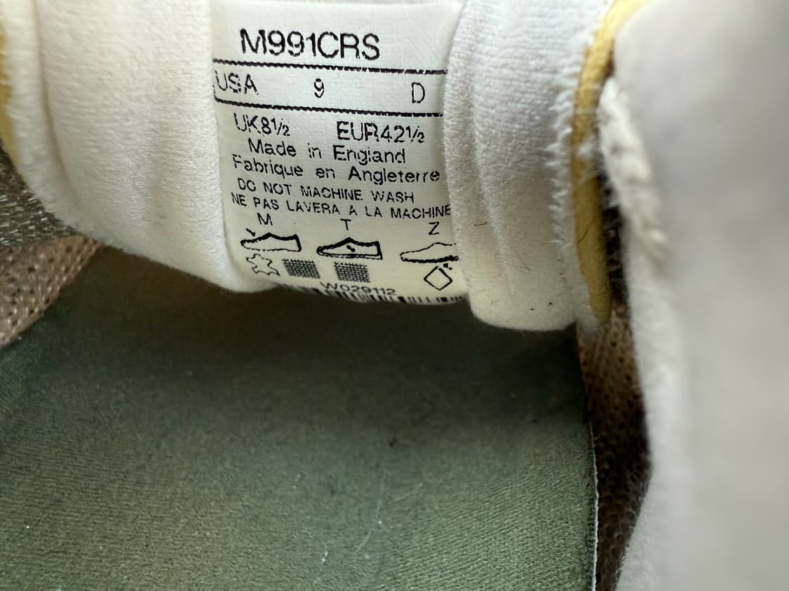 뉴발란스 x 에메 레온 도르 991 Made in uk 그레이 270 상품이미지3